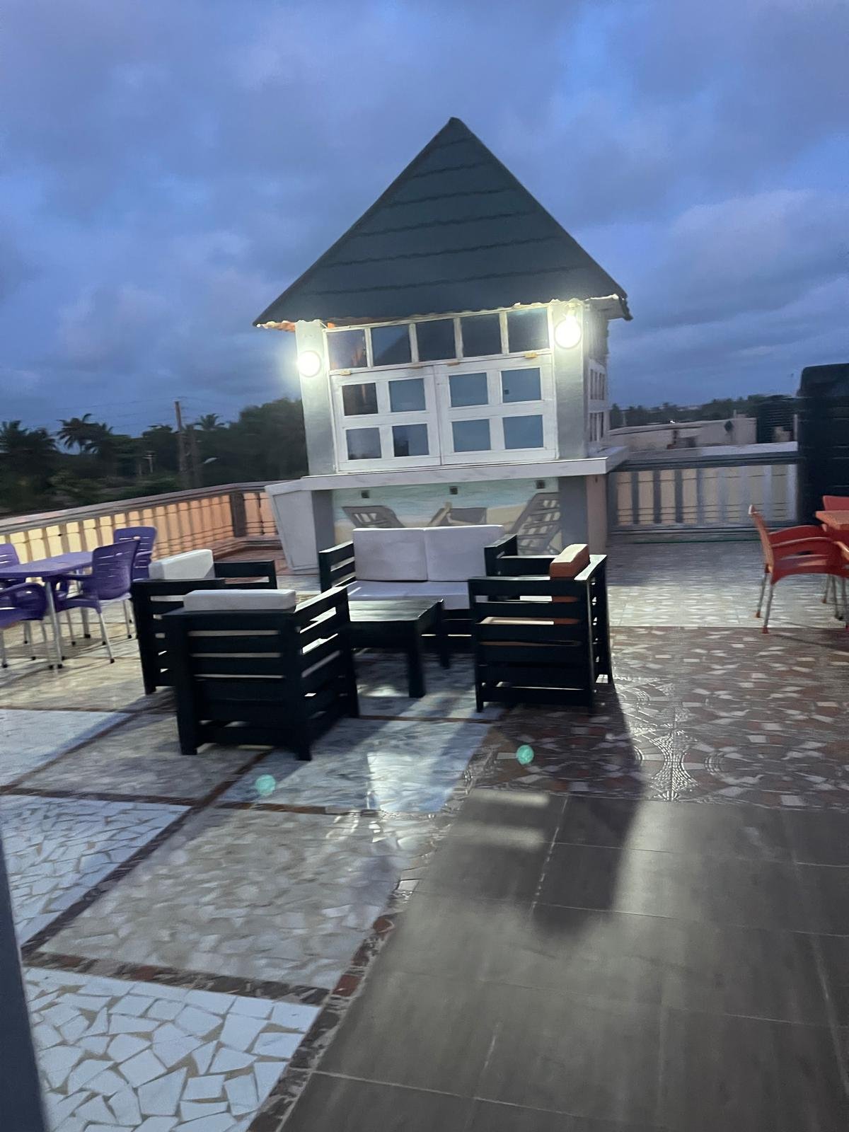 Rooftop Movie Night